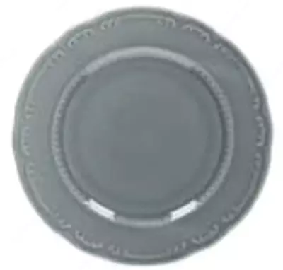 Тарелка диаметром 16 см Vecchio Vienna в сером цвете (Италия)