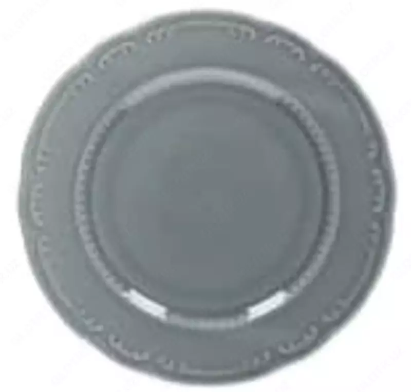 Тарелка диаметром 16 см Vecchio Vienna в сером цвете (Италия)