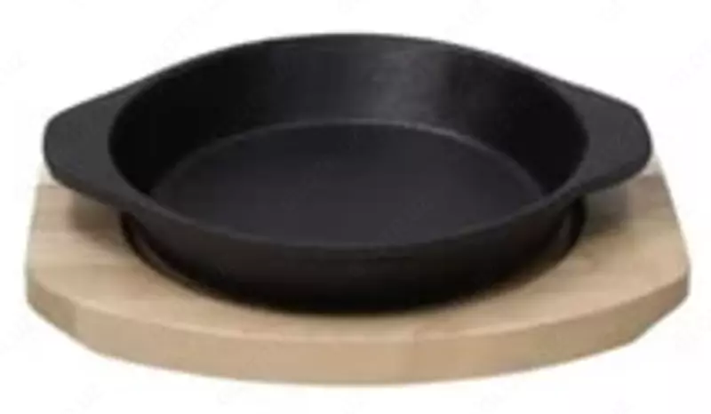 Сковорода размером 14 см с деревянной подставкой Fusion (Италия)