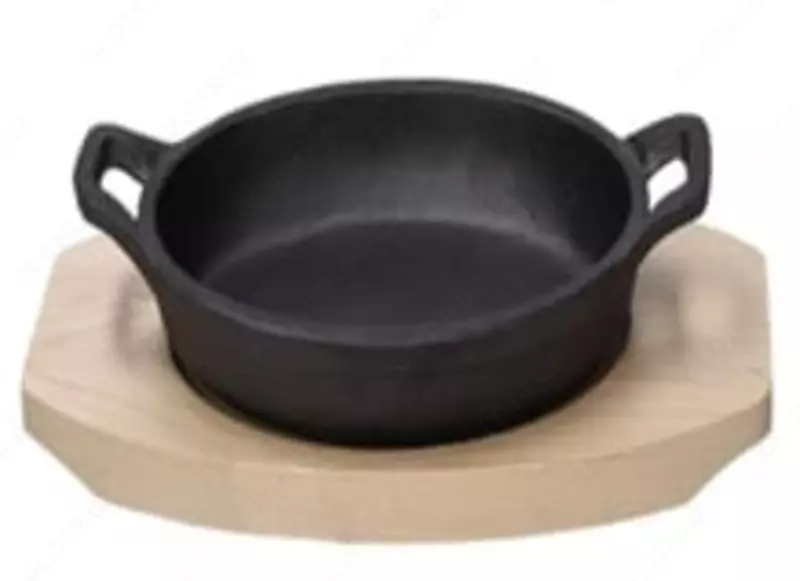 Сковорода размером 11 см с деревянной подставкой Fusion (Италия)