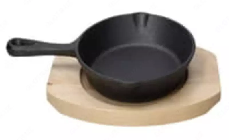 Сковорода размером 15 см с деревянной подставкой Fusion (Италия)