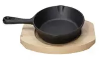 Сковорода размером 15 см с деревянной подставкой Fusion (Италия)