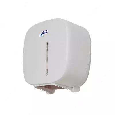 TUALET QOG'OZI DISPENSERI O'RTACHA VAQTSIZ QAYTA ISHLANGAN ABS OQ (Ispaniya)