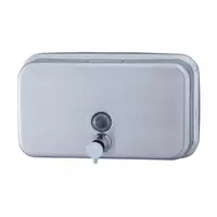 CLASSICA saten po'lat gorizontal sovun dispenseri (Ispaniya)