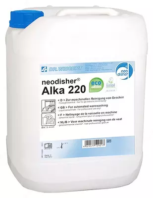 Idish yuvish mashinalari uchun yuvish vositasi Dr. Weigert Neodisher Alka 220, 12 kg