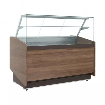 Витрина кондитерская Carboma KC80 SH 1 2-1 BORNEO 2 (1008  темный дуб)