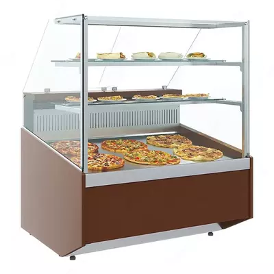 Витрина кондитерская Carboma KC95 SM 1 5-1 (1008  дуб темный)