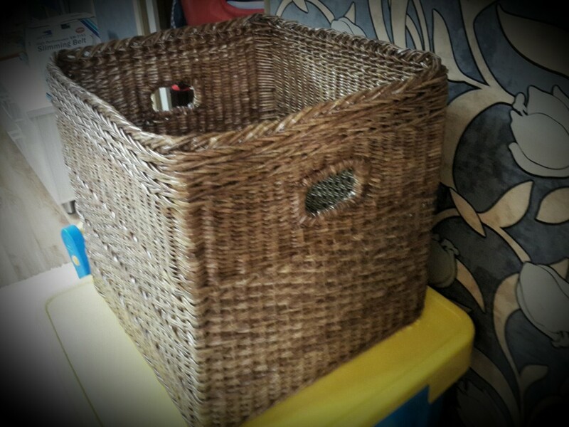 Корзина плетеная 50×50×50