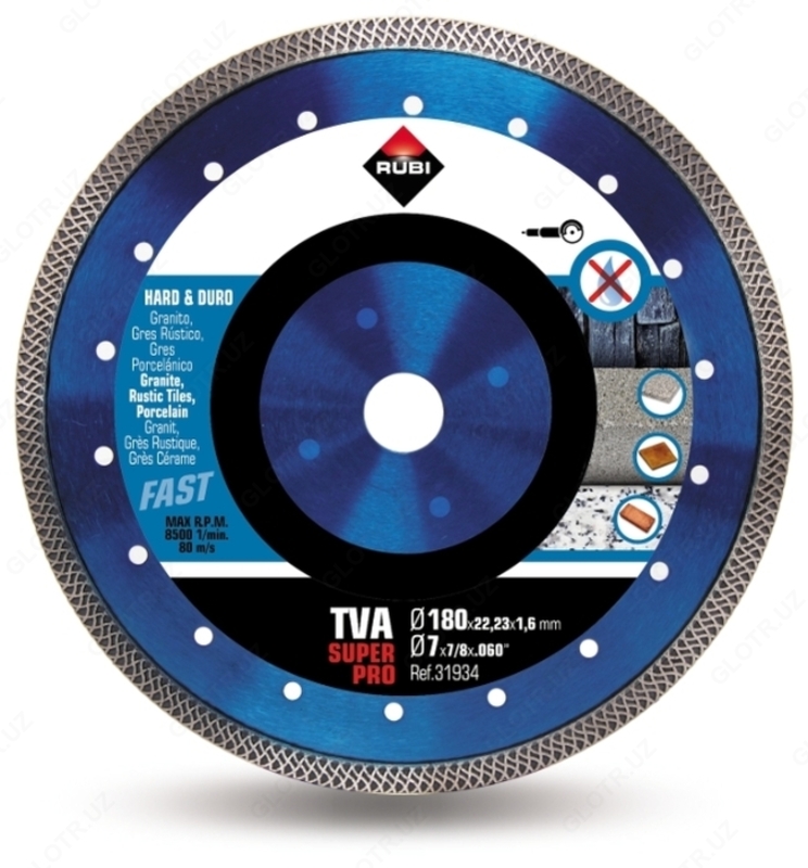 Алмазный диск RUBI TVА Super Pro 31934 -180 мм