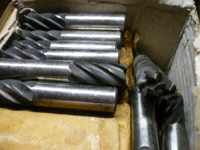 фрезы концевые с цилиндрическим хвостовиком