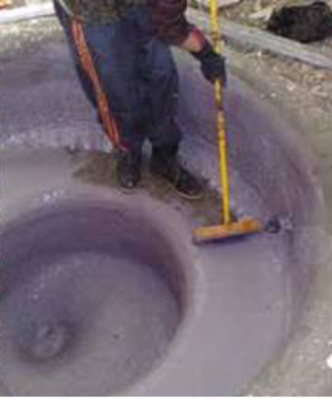 Двухкомпонентный, полу эластичный, гидроизоляционный раствор PERMO CHIM DUO SDH