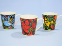  Krujka 300 sm3 Klassik (Xoxloma) - 