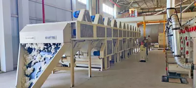 Линия очистки АХОК (УХК), Установка очистителей хлопка, комбинированная