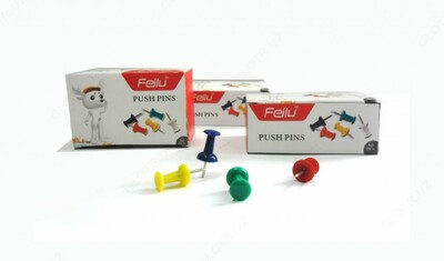 Кнопки чертежные LIBRA Push pins - 3 900 сум / шт.