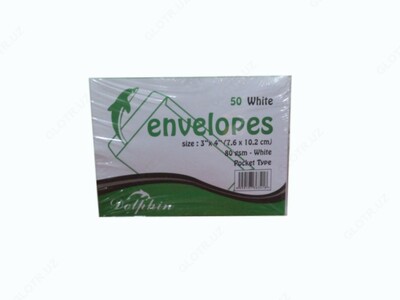 Конверт DOLPHIN 4x3 W