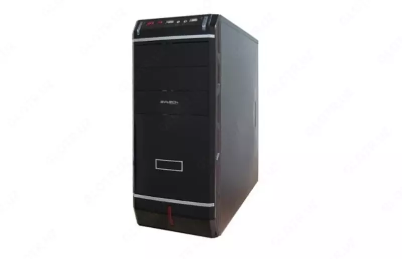 Tizim bloki protsessor Intel Core i3 12100 / MB H610 Biostar / 8 GB (qora) Case AVT 450Wt