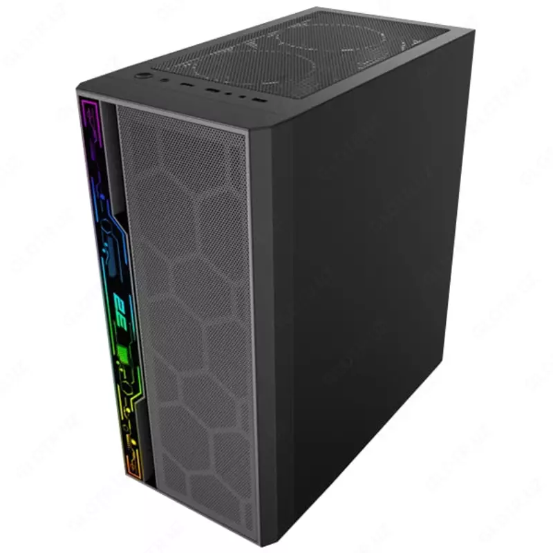 Системный блок CPU Intel Core i5 12400 / MB H610 Biostar / 16GB / GTX 1650 (Черный) Case 2E SPERO