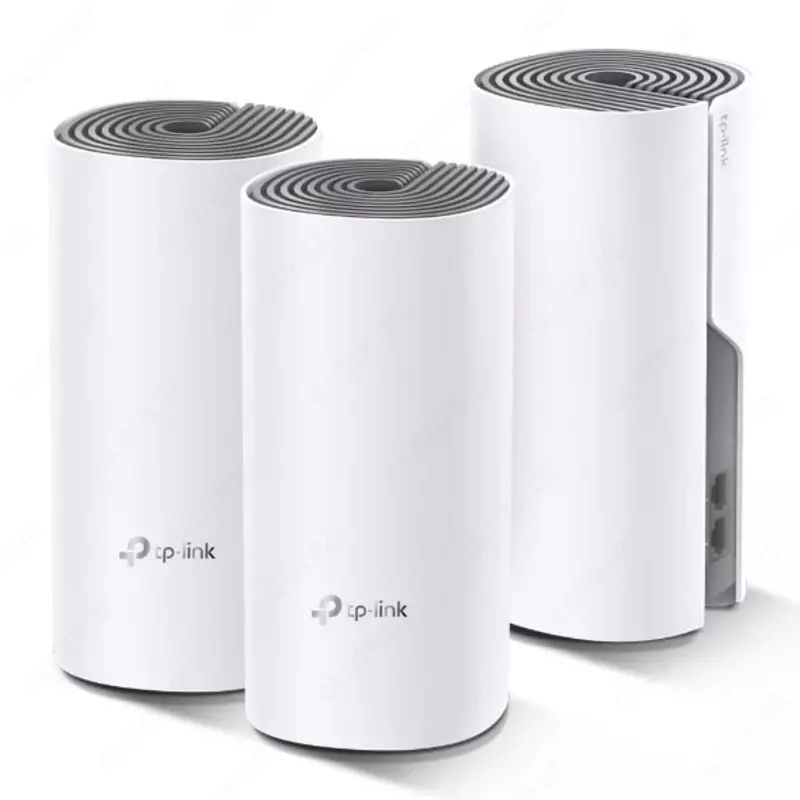 Домашняя MESH WI-FI система TP-Link Deco E4 (3-pack) AC1200