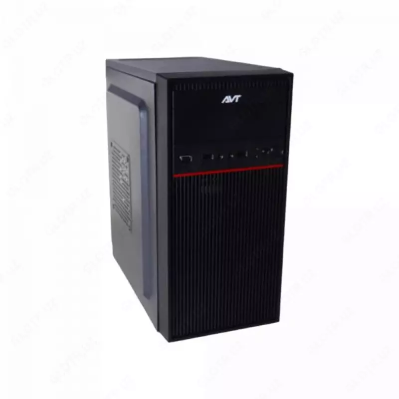  Компьютерный корпус  с блоком питания AVT SKD BLACK PSU 450W - 