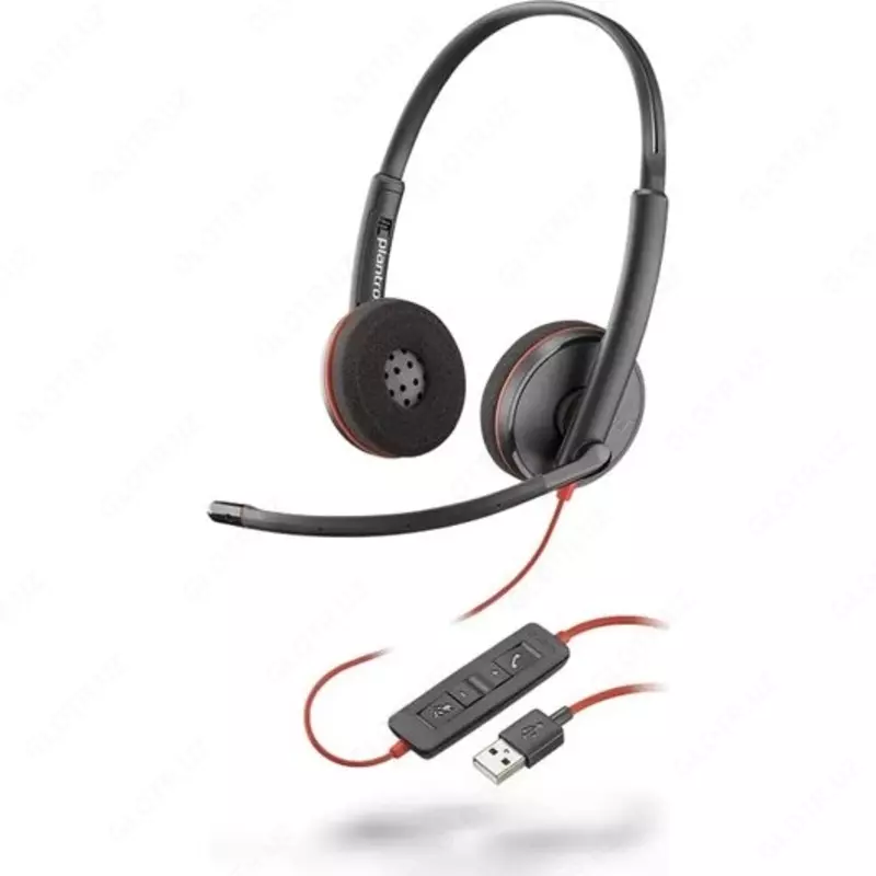  Проводная USB гарнитура PLANTRONICS BLACKWIRE C3220 USB-A - 