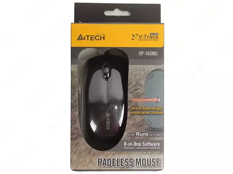 USB проводная мышь A4tech OP-560NU (Black) - 62 000 сум