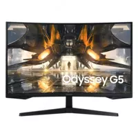 Monitor 32 Samsung LS32AG550EPXUZ Curved Odyssey G5 VA  2K 165HZ HDR10 1MS  HDR 10  2xHDMI  1xDP  ramkasiz dizayn  VESA