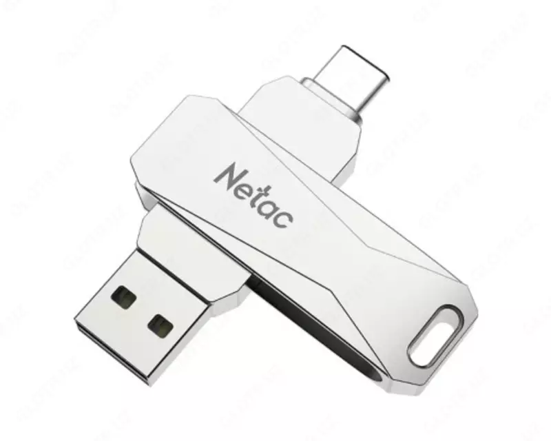 Netac 128GB USB 3.0 + Type-C Dual U782c flesh-disk