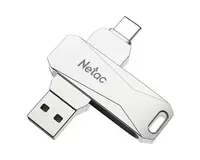 Netac 128GB USB 3.0 + Type-C Dual U782c flesh-disk