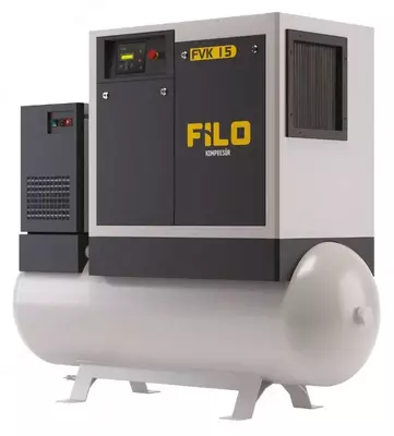 Винтовой компрессор FILO FVK15