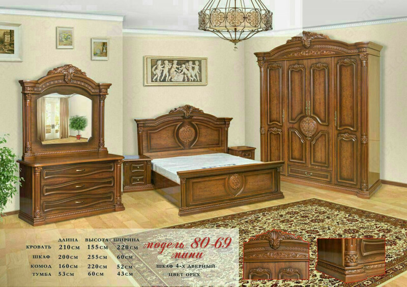 Спальный гарнитур (модель 80-69 мини)