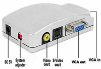   конвертор VGA на AV