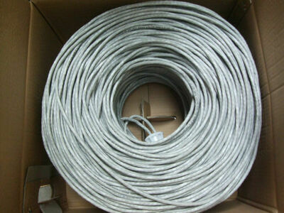 Сетевой кабель FTP cat 6e 4x2х0,5 экранированный (для внутреннего монтажа)