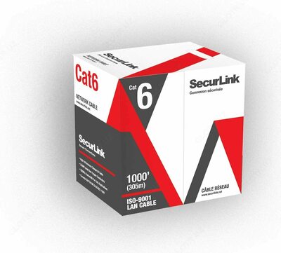 Сетевой кабель FTP cat 6 4x2х0,5 экранированный (для внутреннего монтажа)