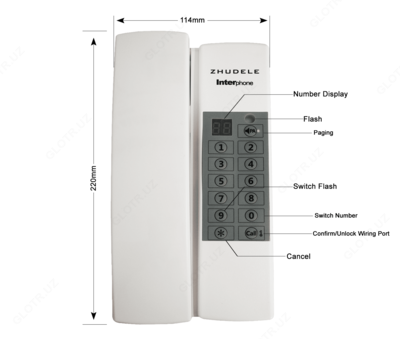 Интерфон ZDL-99AC