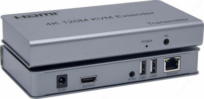 Адаптер KVM-удлинитель HDMI 4K на 120м