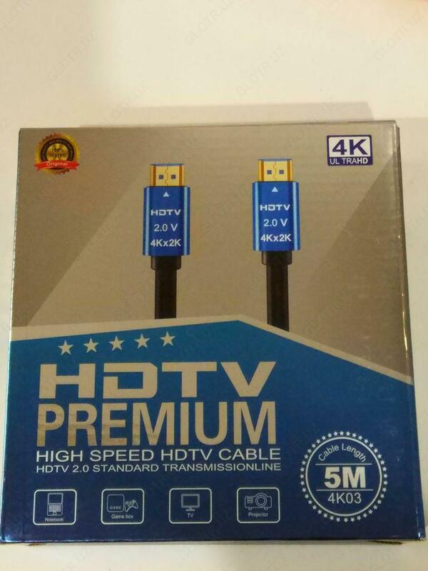 Premium HDMI kabeli. 5m. v2.0.