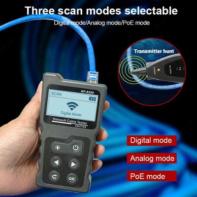 Noyafa NF-8209.Сетевой кабельный PoE тестер.