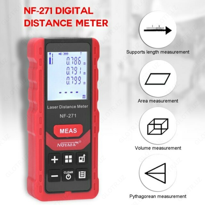 Noyafa NF-271-70 - professional lazer lentasi (o'lchagich) 50 metrgacha