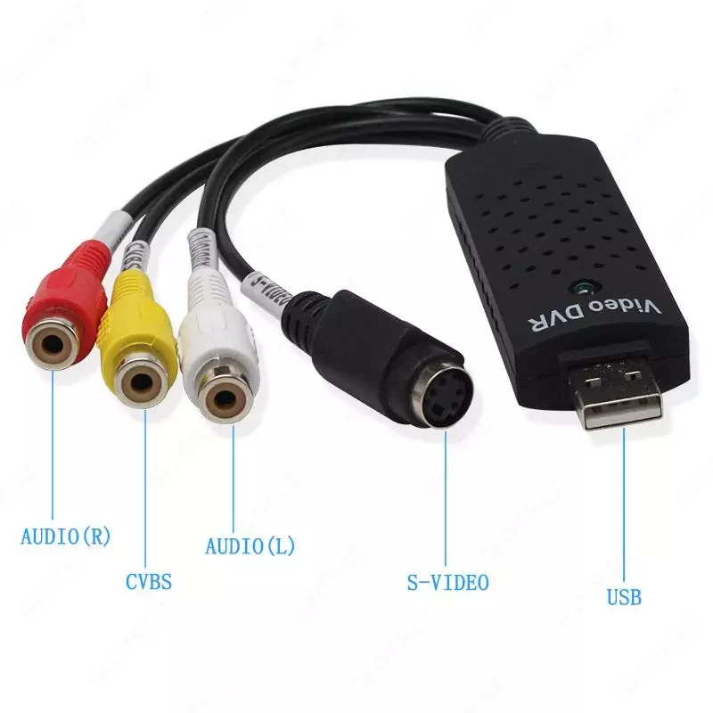 USB video yozib olish, osonroq CAP