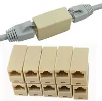   Соединитель Витой Пары RJ45 (мама) UTP Cat5e Cat6 Переходник Кабель LAN