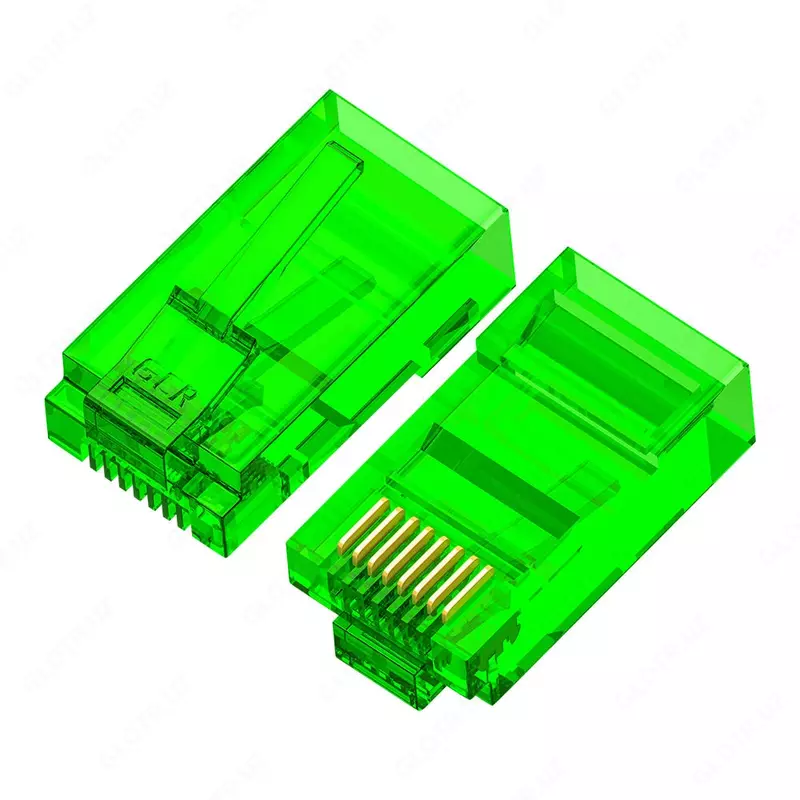 Цветные LAN Коннекторы RJ-45 cat5e