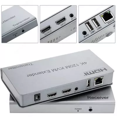 HDMI EXTENDER KVM 120M, HDMI удлинитель 120 м