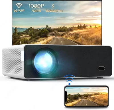 Проектор FullHD модель D5000 с Wi-Fi