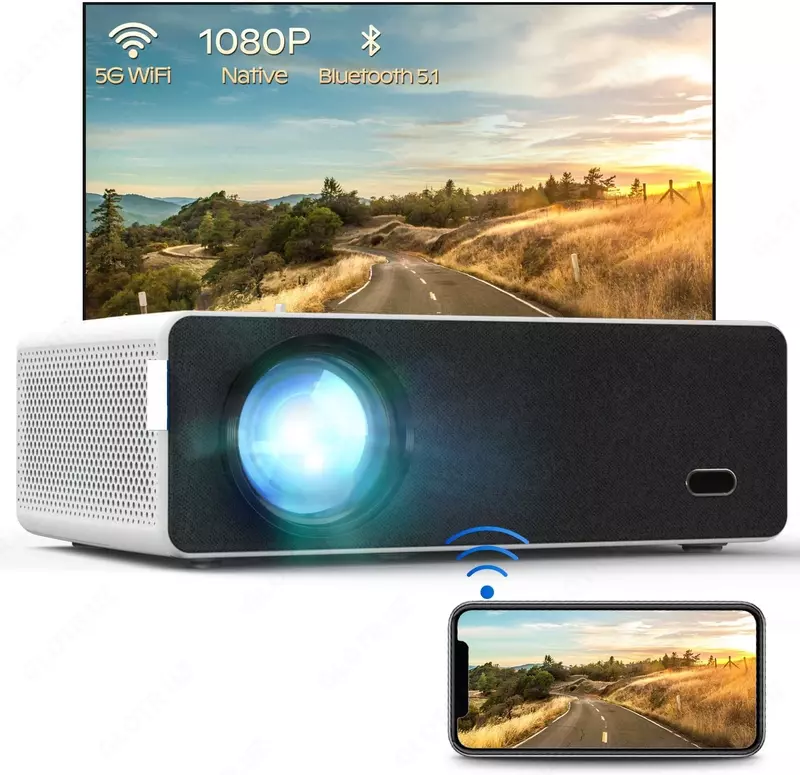 Проектор FullHD модель D5000 с Wi-Fi