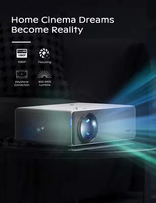 Проектор FullHD модель D5000 с Wi-Fi