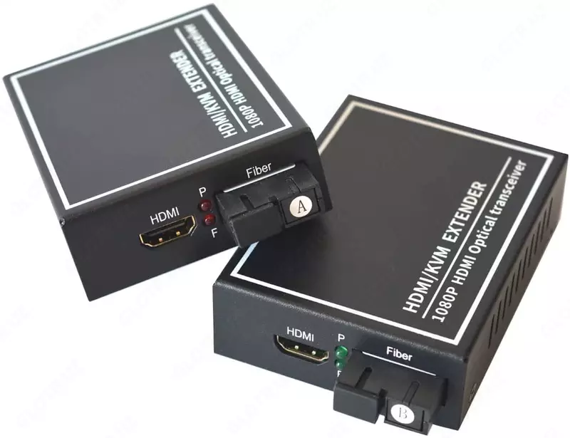 O'ptikali HDMI uzaytirgich usb bilan birgalida