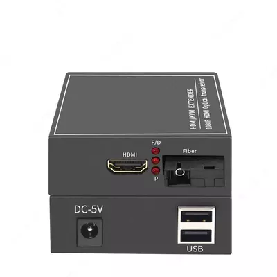 Оптический KVM HDMI extender c USB/ Optical HDMI KVM transceiver