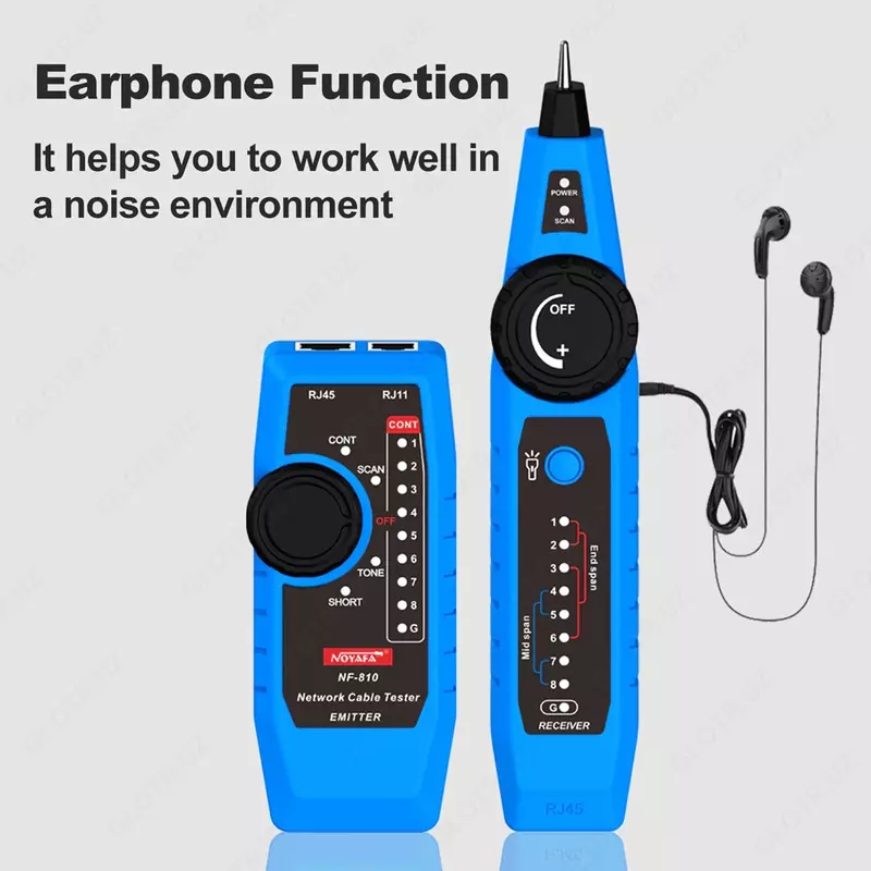 Тестер сетевого кабеля NF-810