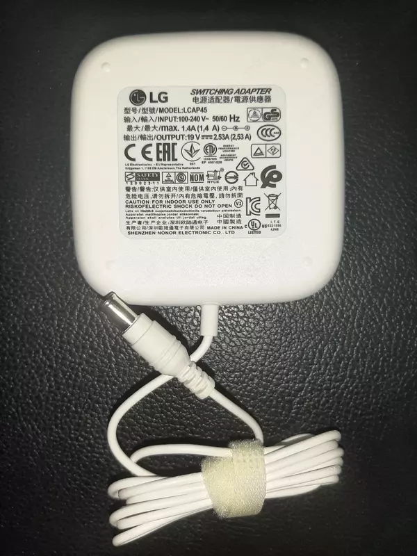 Качественная оригинальная блок питания 19в 2.5а (LG)