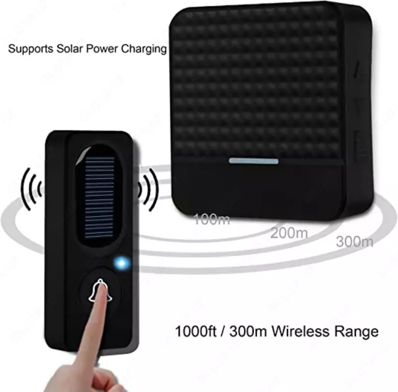 Smart solar doorbell